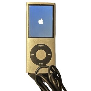 Apple I pod nano generation 4 model A1285 music audio picture videos  steel grey